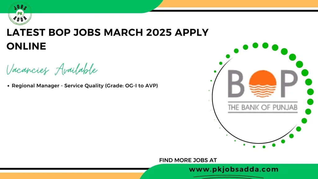 BOP Jobs March 2025 Apply Online