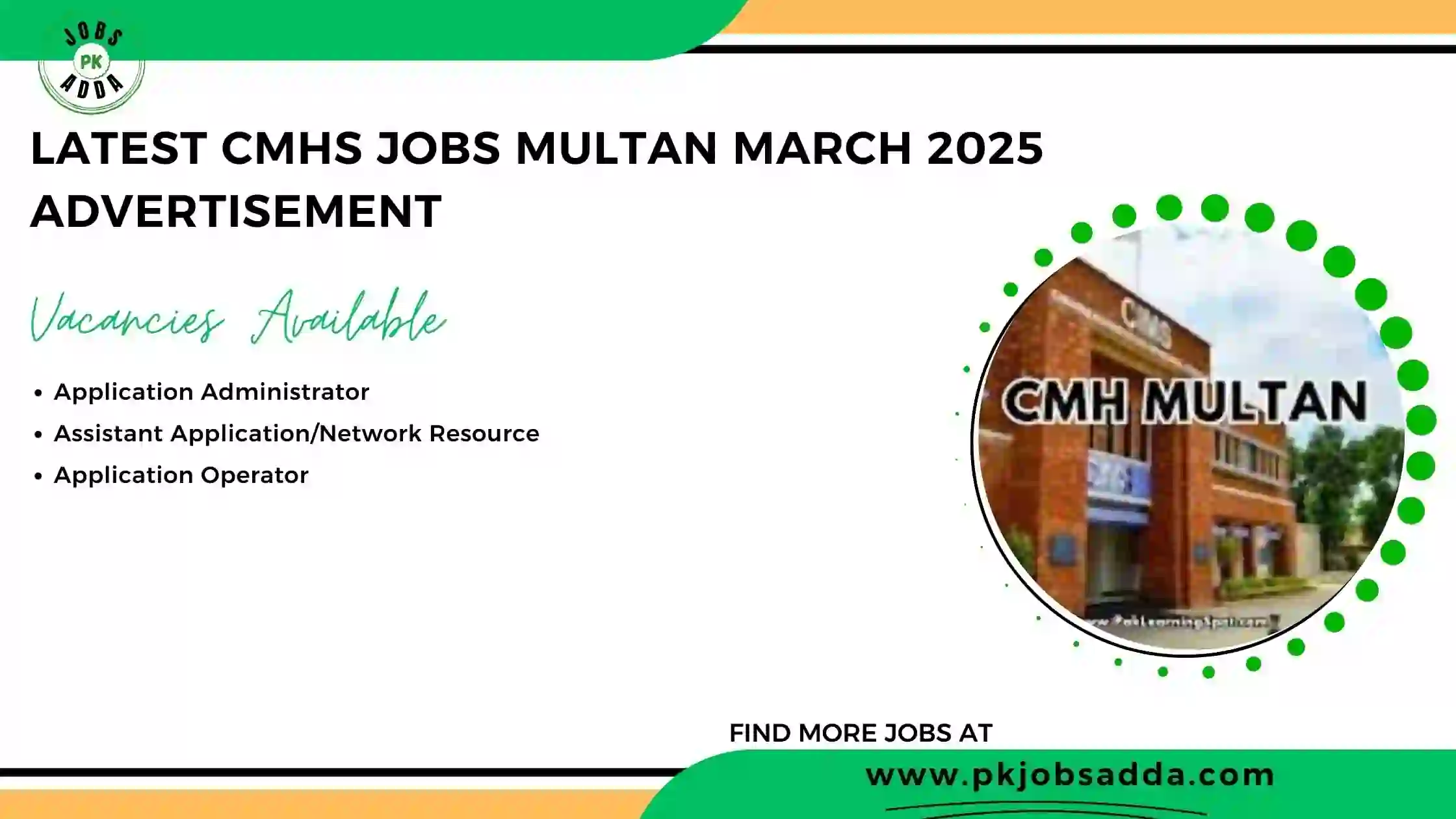 CMHs Jobs Multan 2025