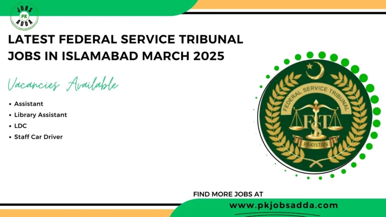 Federal Service Tribunal Jobs 2025