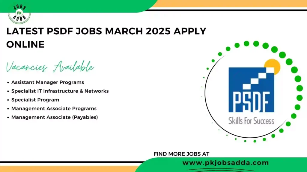 PSDF Jobs 2025