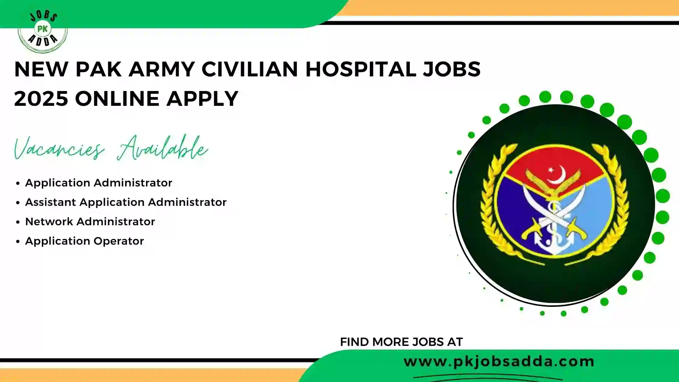 Pak Army Civilian Hospital Jobs 2025