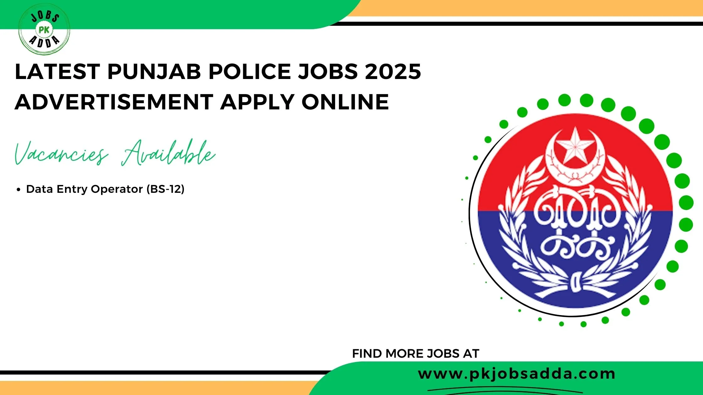 Punjab Police Jobs 2025