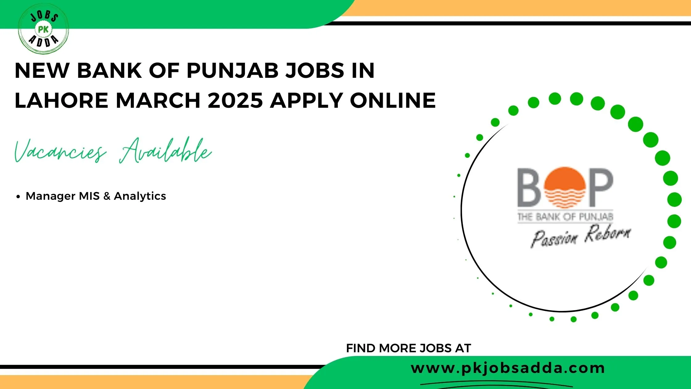 The Bank of Punjab Jobs 2025