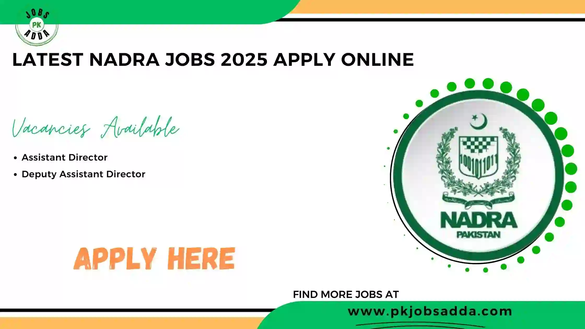 NADRA Jobs 2025