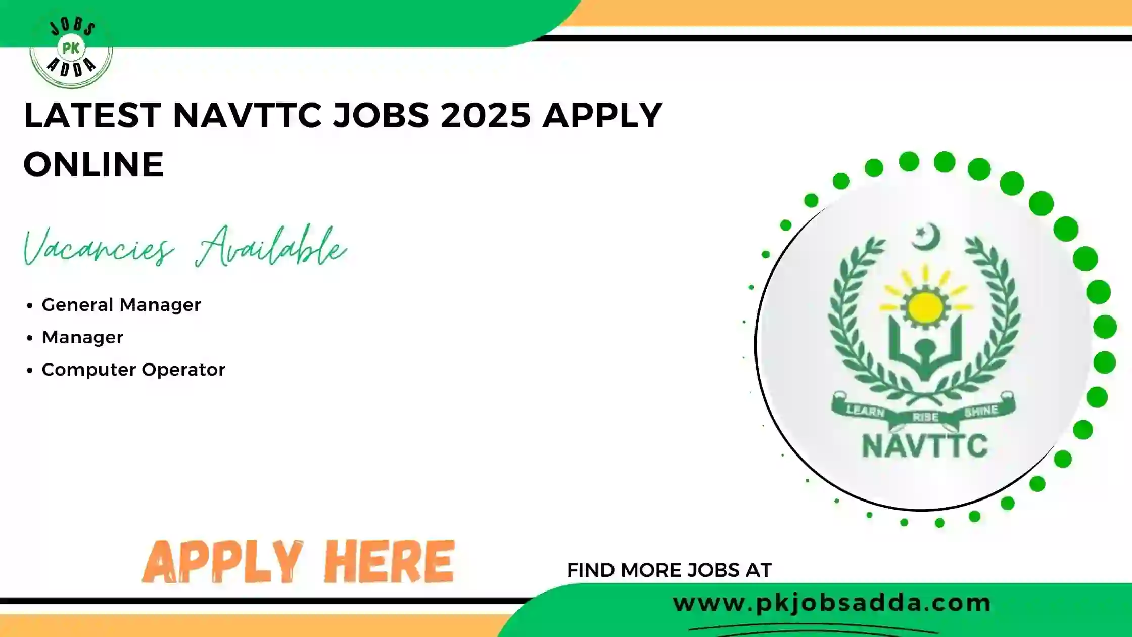 NAVTTC Jobs 2025