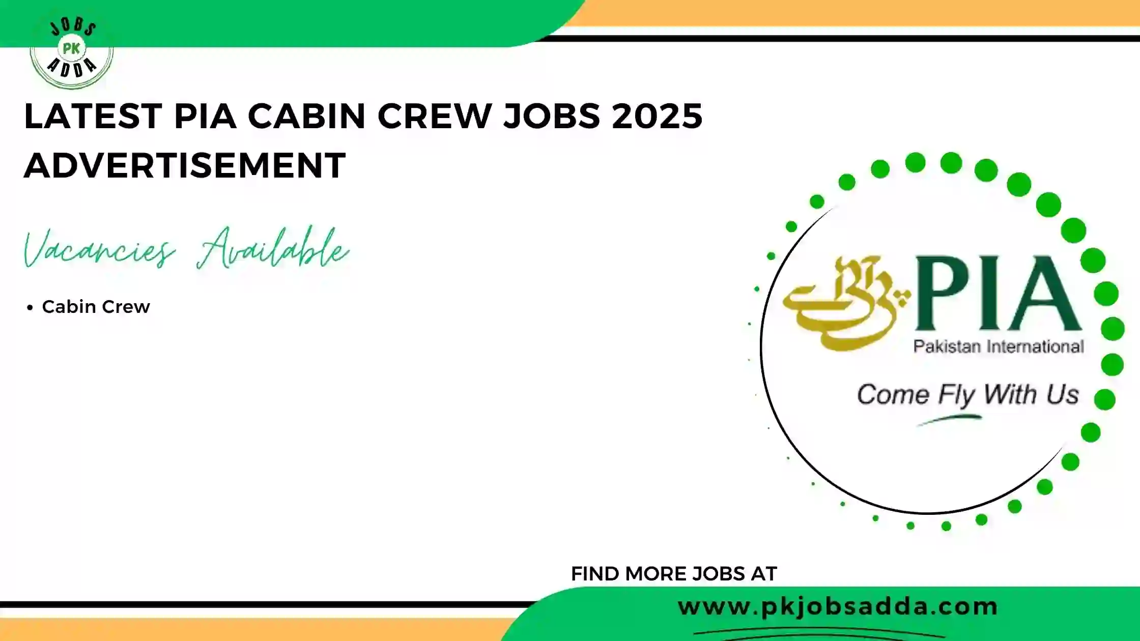 PIA Cabin Crew Jobs 2025