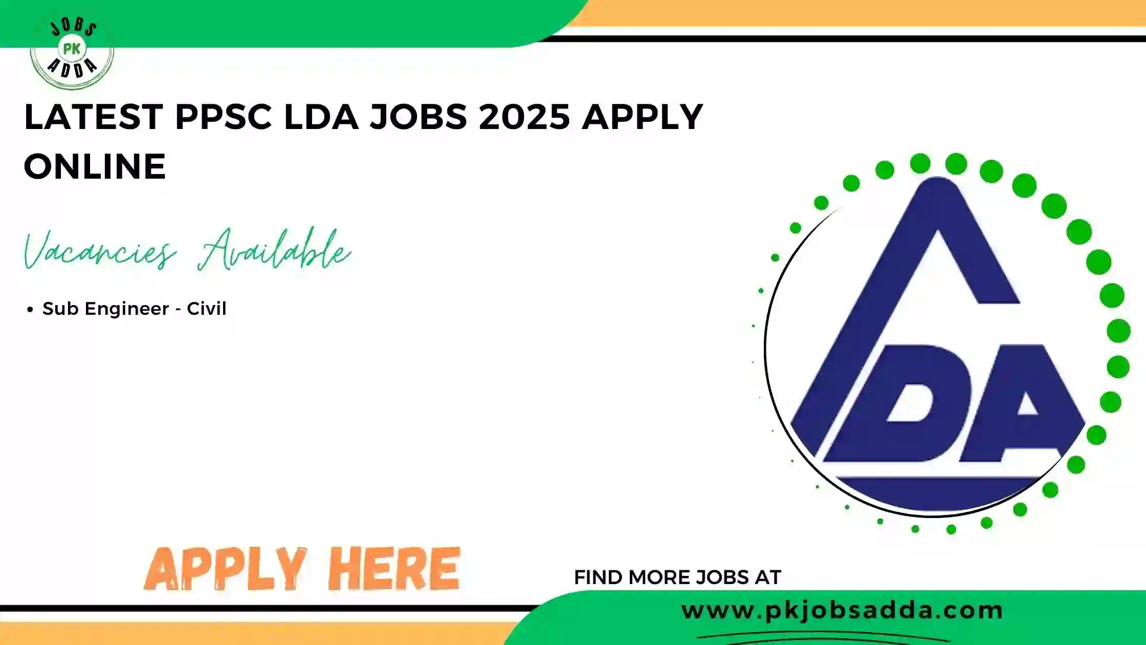 PPSC LDA Jobs 2025