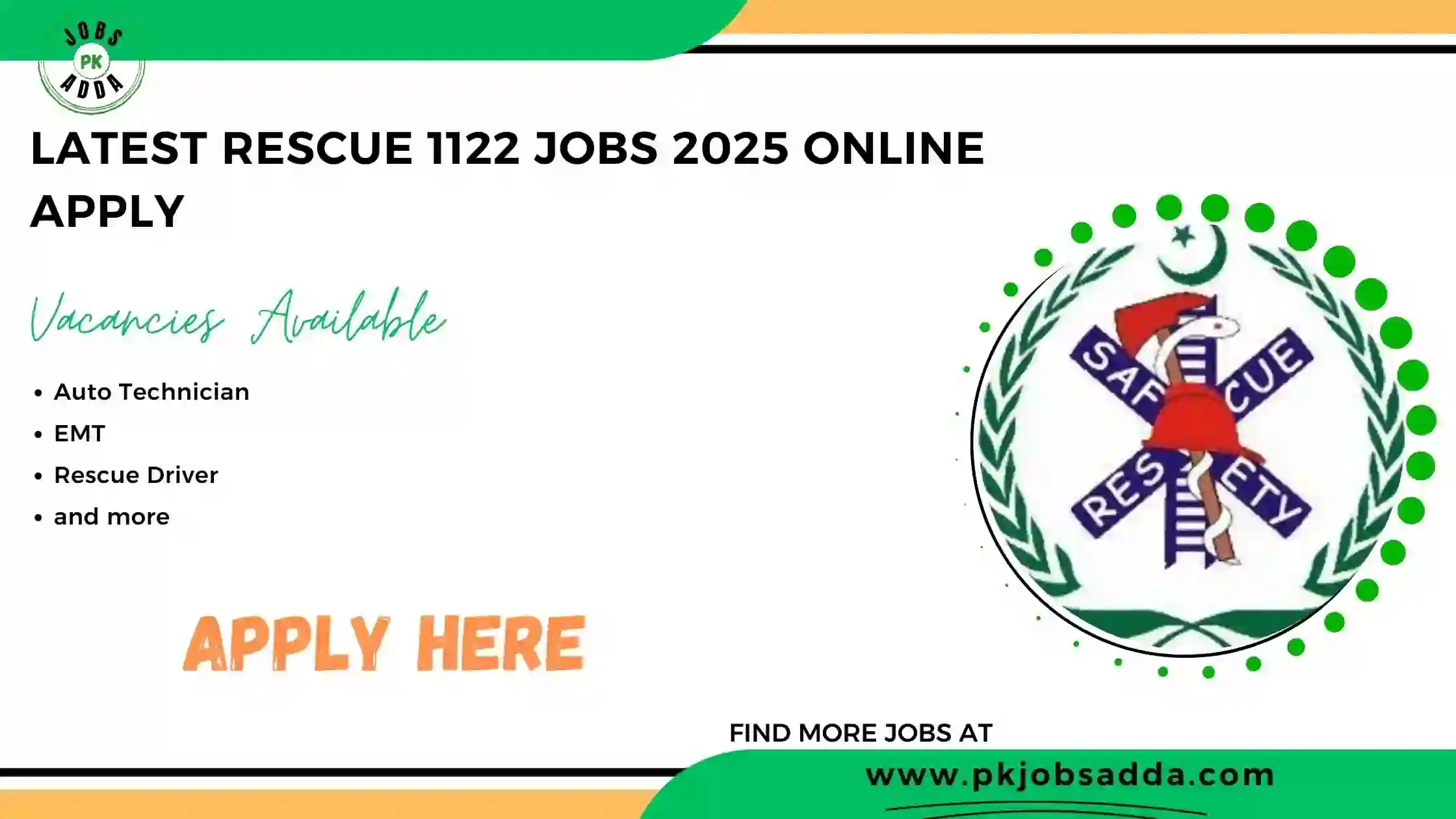 Rescue 1122 Jobs 2025